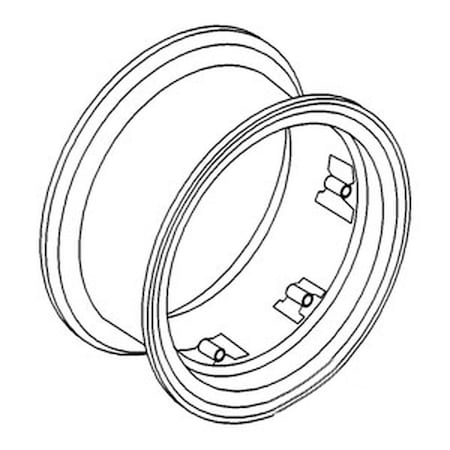 Aftermarket 13" x 28" Rim RW13286